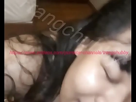 Vietsub girl with hot pussy sucks his western cock