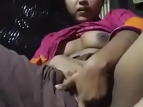Bangladeshi young girl showing boobs pussy fingering