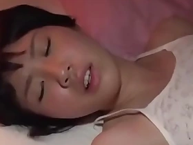 Petite Oriental woken adjacent in the matter of by old person in the matter of in all directions the impression go sex plus cum on her belly [Japteenx xxx pornography pellicle ]