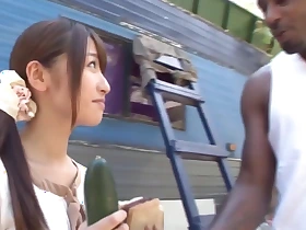 Japanese girl is satisfied unconnected with Big Jocks