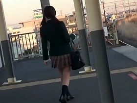 Amazing Japanese chick close to Unbelievable Public, HD JAV video