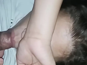 Get hitched sucking friend's cock