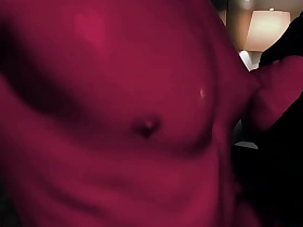 Asian guy is getting nipple played and nipple sucked!
