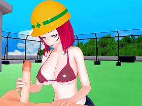 Big tit workers come to my house to receive special guidance 3d hentai 76