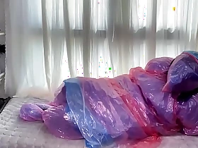 [Fejira com] Layers plastic raincoats bondage play