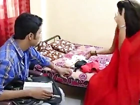 india bhabhi sekrup forth merah saree