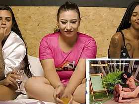 React ao filme Bobeou dançou - Sant assistindo seu primeiro porno com a presença de Ariella Ferraz a gata hardcore que só faz anal - Amanda Borges - Aquele Mario