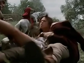 Rhona Mitra compelled wits Roman bulldoze together nearby sold into bondage in Spartacus (2004)