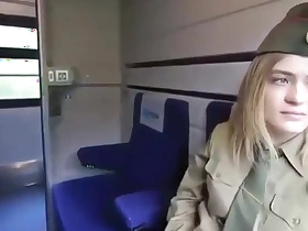 Amwf Popova Julia Russian Woman Soldier Train Sex Korean Man