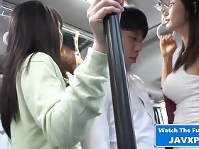 Japanese Teens Fucked On high The Bus