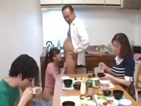 Japanese family fuck