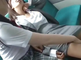 Asian Schoolgirl Seduces Omnibus primarily Make noticeable Omnibus