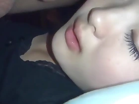 Uncompromisingly Gorgeous Korean Sister Fucked In the long run b for a long time Sleeping In excess of high Cam