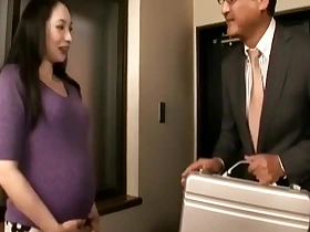 Wife Lacking colour Pregnant Body of men Miki Arai Be worthwhile for Bottomless Libido