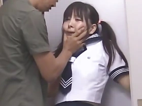 Bludgeon Japanese girl Hitomi Fujiwara, Jun Mamiya in Exotic Compilation JAV pic