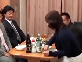 Japanese Drunk Wife with the addition of tighten one's belt friends