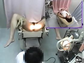 Youko, a beautiful black-haired housewife (33) ~Examination on the internal examination table (first half)~ All on every side about the gynecological examination